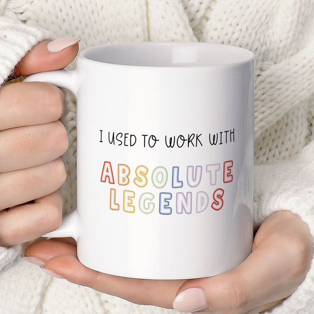 Funny Office Mug With Quote For Colleague